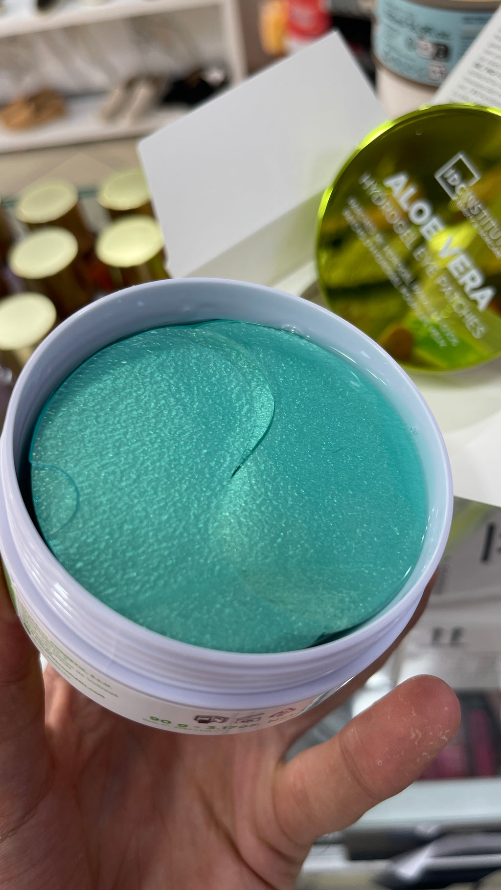 IDC INSTITUTE Hydrogel Eye Patch Aloe Vera