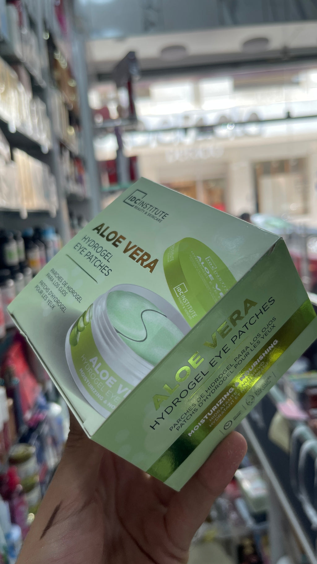 IDC INSTITUTE Hydrogel Eye Patch Aloe Vera