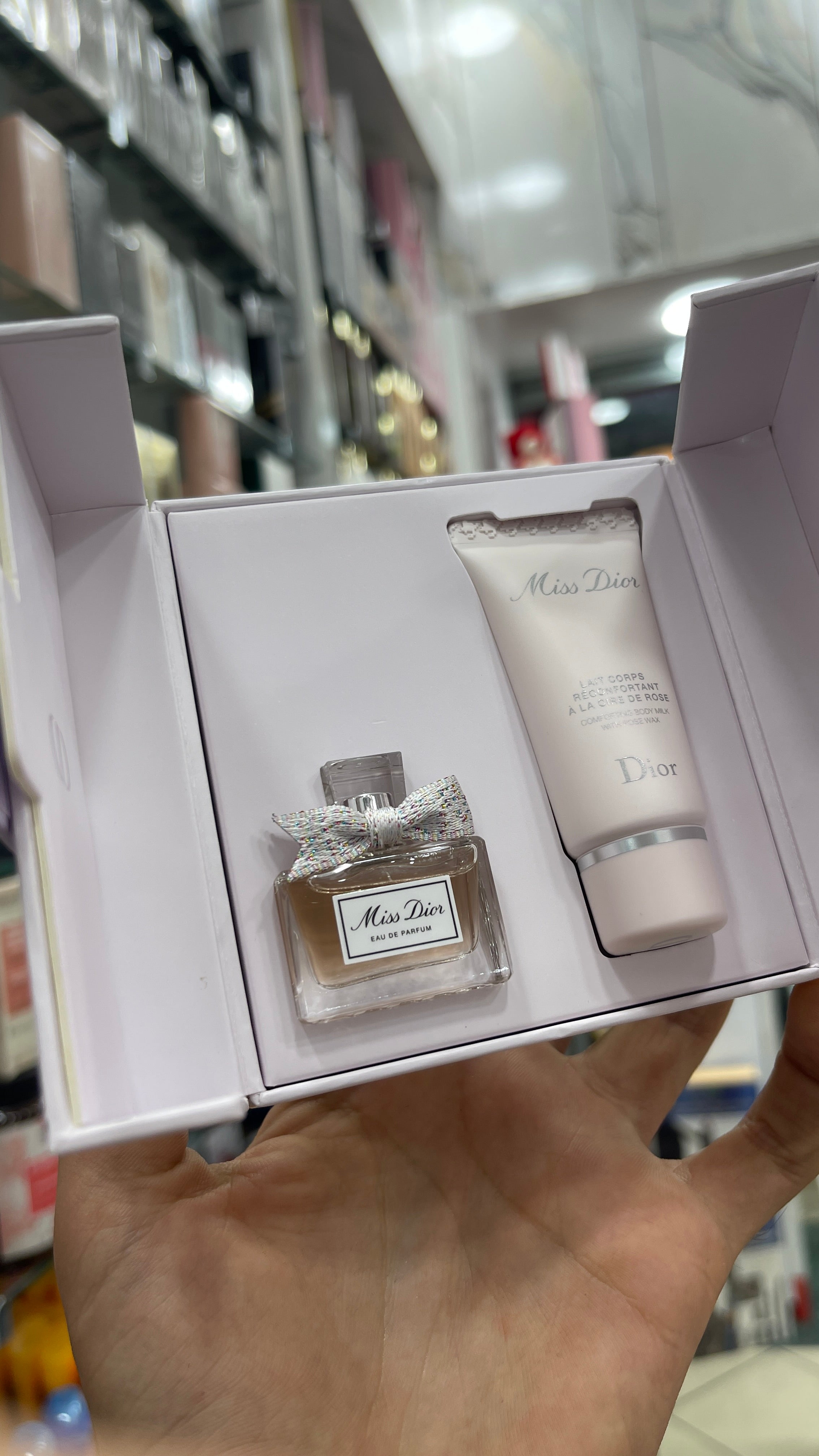 Coffret mini miss dior