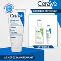 Cerave baume hydratant nourrissant peau sèche à très sèche 177ml = Creme lavant 20ML+ Crème hydratante 3ML OFFERTS