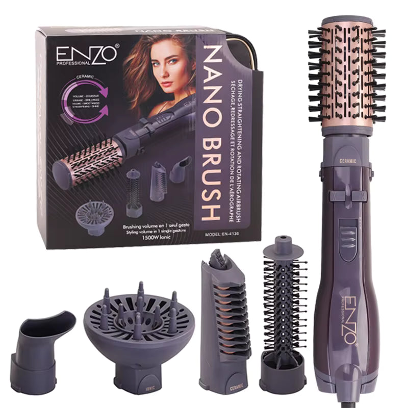 Enzo Sèche-Cheveux 5 en 1, Styler Pro EN-4136