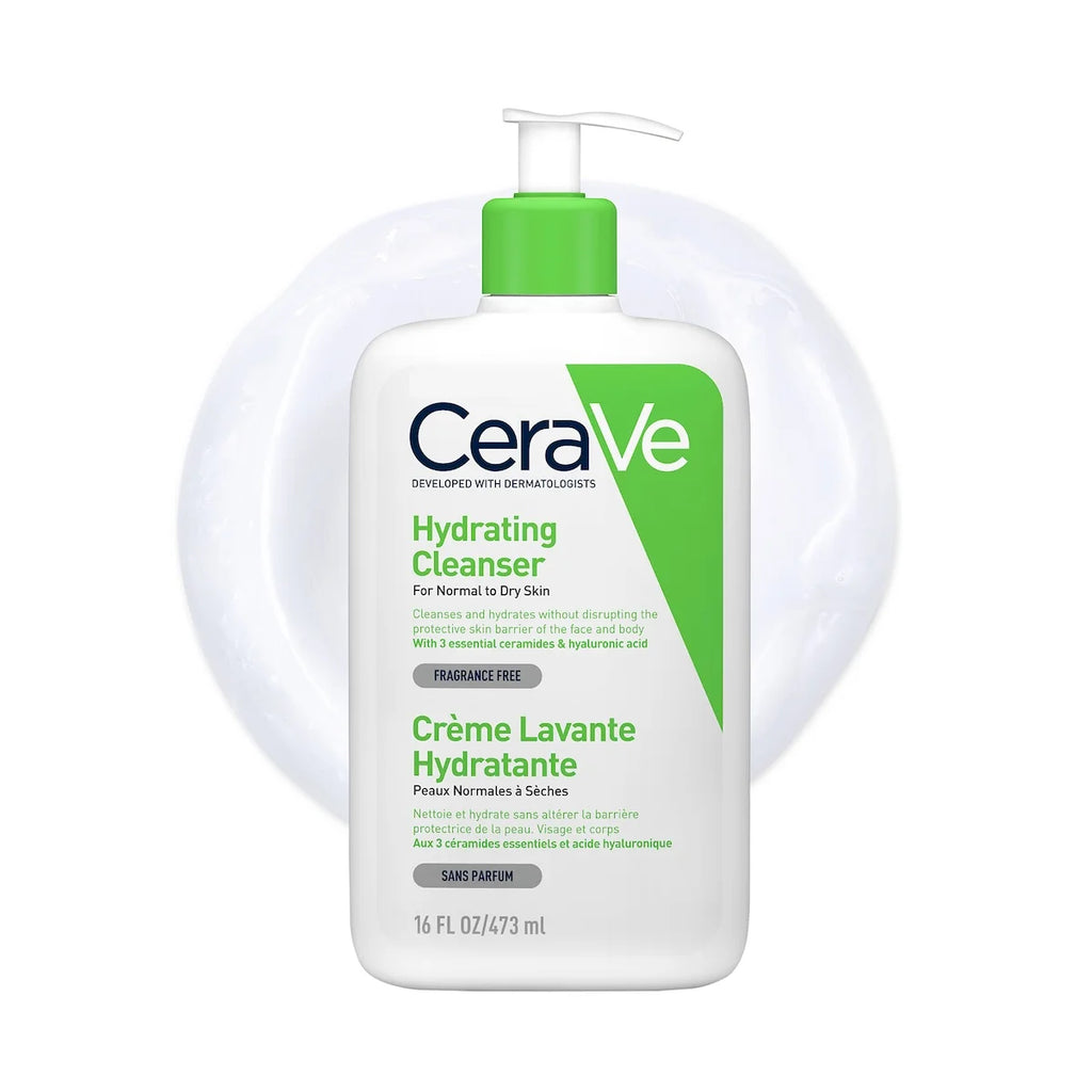 CeraVe Crème Lavante Hydratante Peau Normale à Sèche