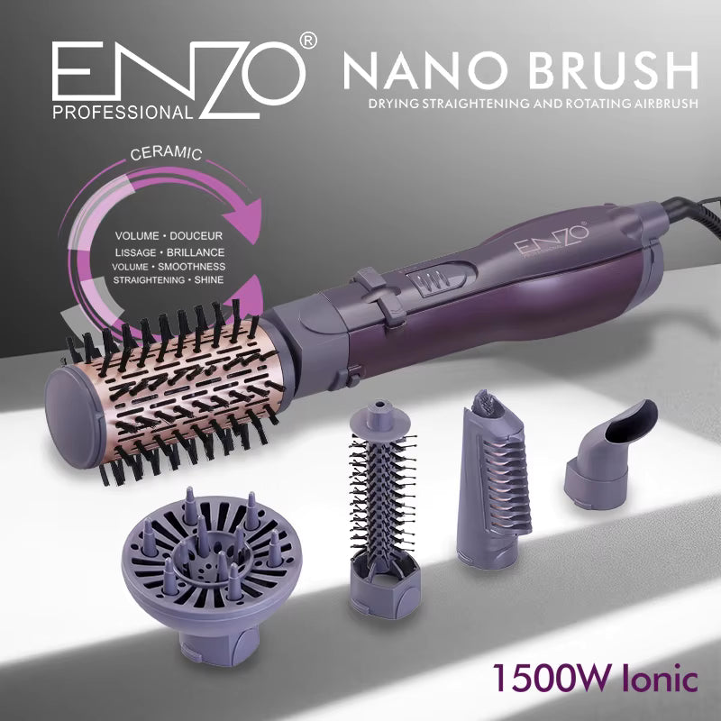 Enzo Sèche-Cheveux 5 en 1, Styler Pro EN-4136