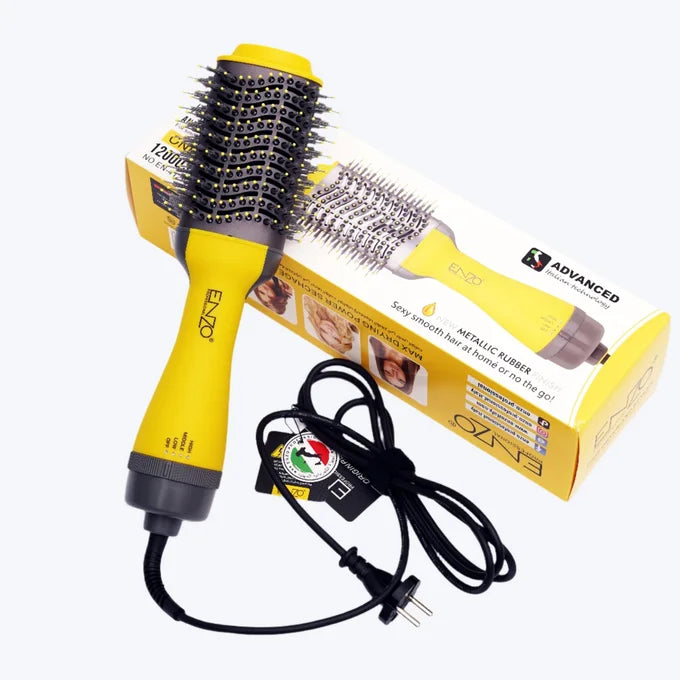 Enzo Brosse Sèche-cheveux et styler volumateur professionnelle EN-4129